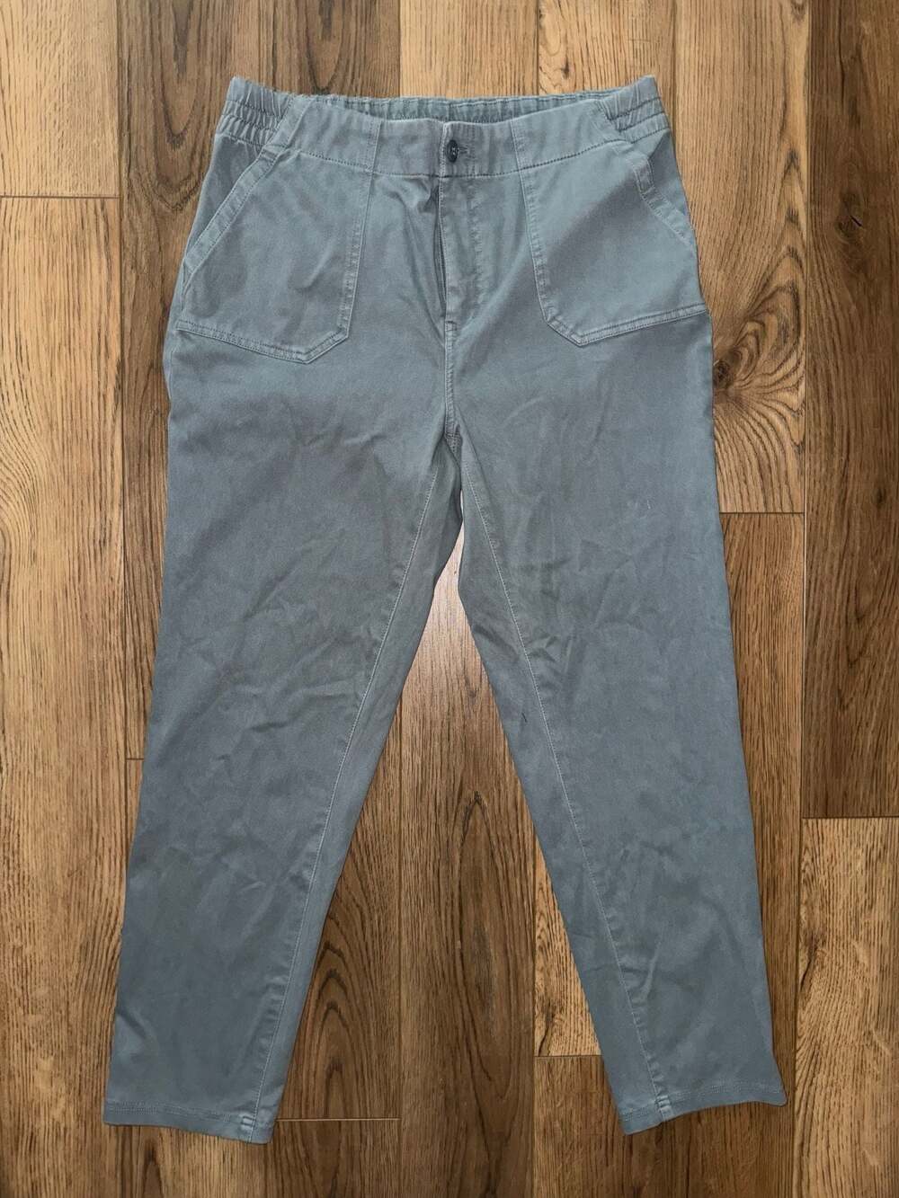 32 Degrees Heat Women's Utility Ankle Pants with Elastic Waistband